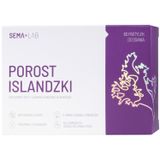 SEMA Lab Porost Islandzki, smak czarnej porzeczki, 60 pastylek do ssania USZKODZONE OPAKOWANIE - miniaturka zdjęcia produktu
