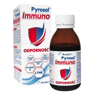 Pyrosal Immuno, syrop dla dzieci od 3 lat, 100 ml - zdjęcie produktu