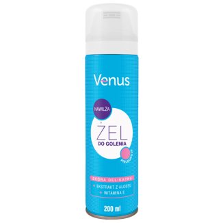 Venus, żel do golenia, Aloes, 200 ml - zdjęcie produktu