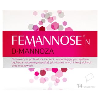 Femannose N, D-mannoza, 14 saszetek - zdjęcie produktu