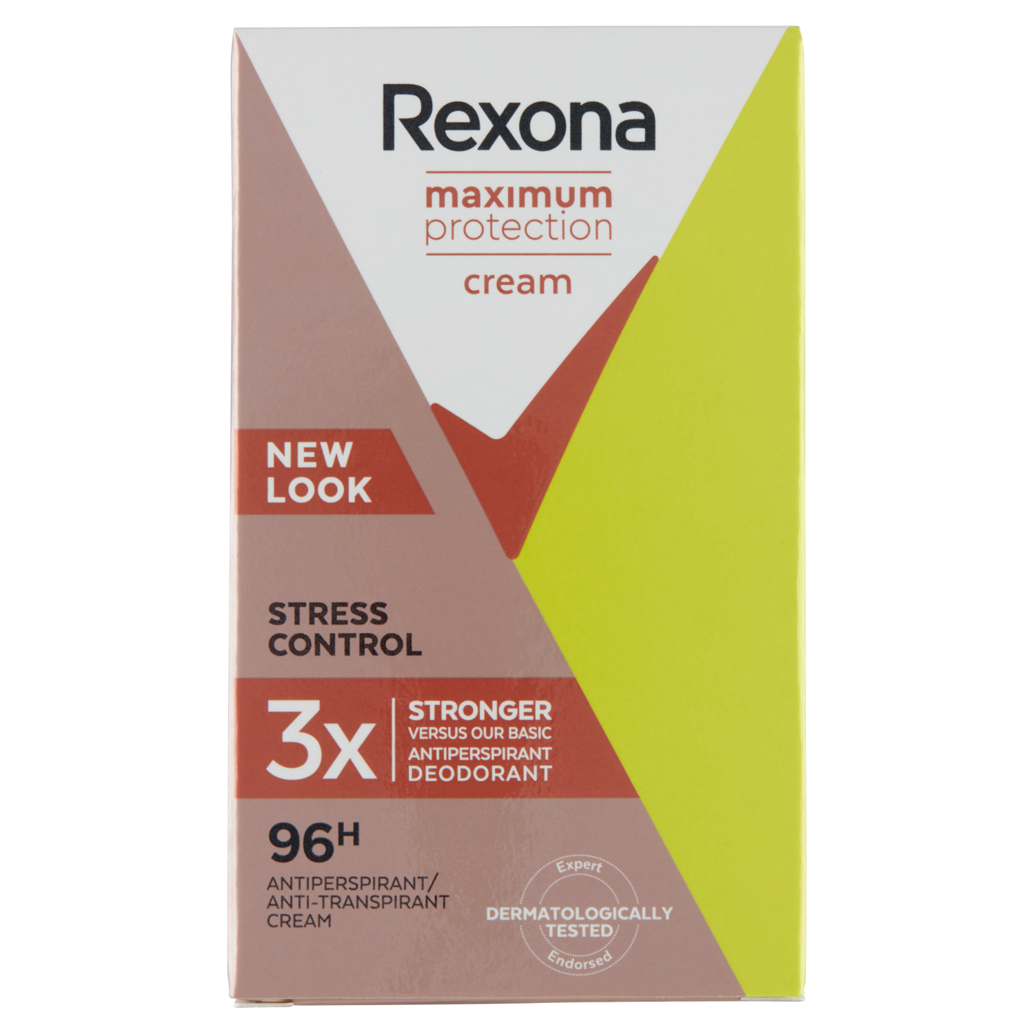 Rexona Rexona Maximum Protection, cremig Antitranspirant als Stift, Stress Control, 45 ml — Inhaltsstoffe und Bewertung