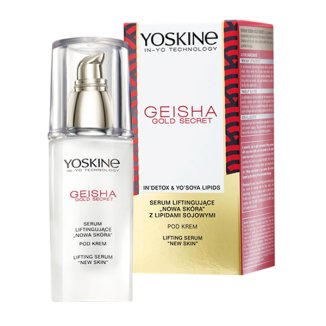 DAX Yoskine Geisha Gold Secret, serum liftingujące z lipidami sojowymi, 30 ml - zdjęcie produktu