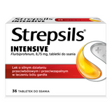Strepsils Intensive 8,75 mg, 36 tabletek do ssania Strepsils Intensive 8,75 mg, 36 tabletek do ssania - miniaturka zdjęcia produktu