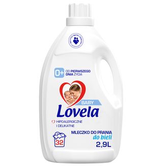 Lovela Baby, hipoalergiczne mleczko do prania, biel, 2,9L - zdjęcie produktu