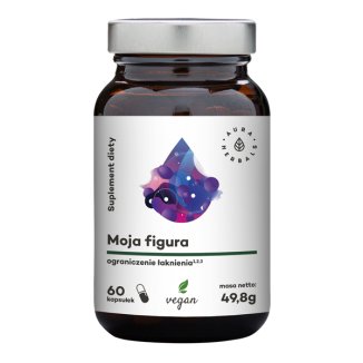 Aura Herbals, Moja Figura, ograniczenie łaknienia, 60 kapsułek wegańskich - 2 Aura Herbals, Moja Figura, ograniczenie łaknienia, 60 kapsułek wegańskich - 2 - zdjęcie produktu