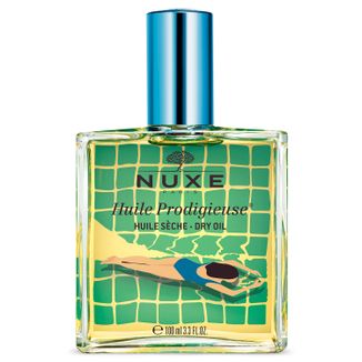 Nuxe Huile Prodigieuse, suchy olejek pielęgnacyjny do ciała, twarzy i włosów, wersja niebieska, 100 ml - zdjęcie produktu