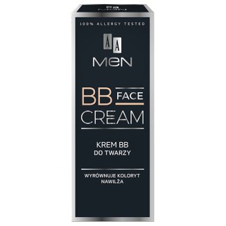 AA Men BB Face Cream, krem BB do twarzy, 30 ml AA Men BB Face Cream, krem BB do twarzy, 30 ml - zdjęcie produktu