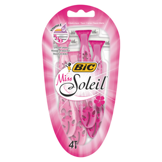 BIC Miss Soleil, maszynki do golenia, 4 sztuki BIC Miss Soleil, maszynki do golenia, 4 sztuki - zdjęcie produktu
