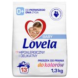 Lovela Baby, proszek do prania ubranek dziecięcych, hipoalergiczny, kolor, od urodzenia, 1,3 kg - miniaturka zdjęcia produktu