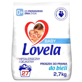 Lovela Baby, proszek do prania ubranek dziecięcych, hipoalergiczny, biel, od urodzenia, 2,7 kg - zdjęcie produktu