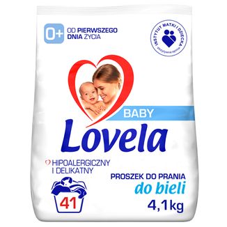Lovela Baby, proszek do prania ubranek dziecięcych, hipoalergiczny, biel, od urodzenia, 4,1 kg - zdjęcie produktu