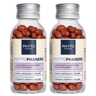 Zestaw Phytophanere Włosy i Paznokcie, 2 x 120 kapsułek USZKODZONE OPAKOWANIE - zdjęcie produktu