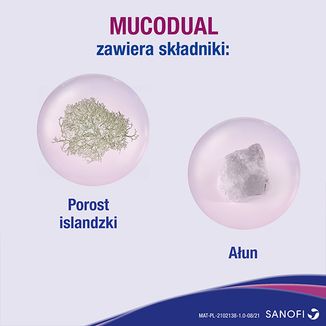 Mucodual 2w1, pastylki do ssania, 18 sztuk - 6 Mucodual 2w1, pastylki do ssania, 18 sztuk - 6 - zdjęcie produktu