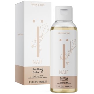 Naif Baby & Kids Care, kojący olejek do ciała, od urodzenia, 100 ml - zdjęcie produktu