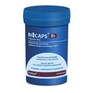 ForMeds Bicaps B1, witamina B1 100 mg, 60 kapsułek - zdjęcie produktu