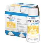 Resource Protein, preparat odżywczy, smak waniliowy, 4 x 200 ml USZKODZONE OPAKOWANIE - miniaturka zdjęcia produktu