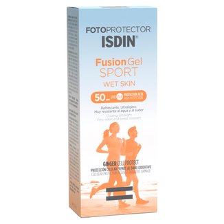 Isdin Fotoprotector FusionGel Sport, żel do opalania, na mokrą skórę, SPF 50+, 100 ml  - zdjęcie produktu
