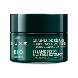 Nuxe Bio, rozświetlająca maska detoksykująca, ekstrakt z cytrusów i ziaren sezamu, 50 ml - zdjęcie produktu