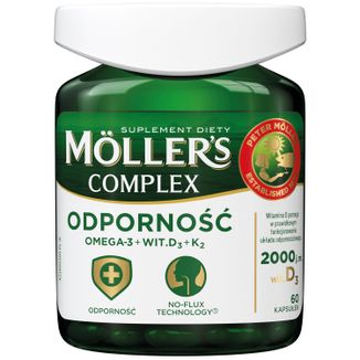 Moller's Complex Odporność, 60 kapsułek - zdjęcie produktu