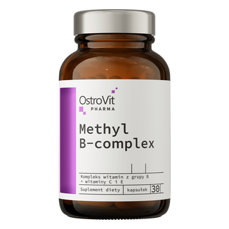 OstroVit Pharma Methyl B-Complex, 30 kapsułek - zdjęcie produktu