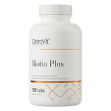 OstroVit Biotin Plus, 100 tabletek - miniaturka zdjęcia produktu
