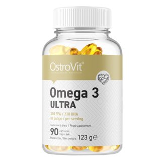 OstroVit Omega 3 Ultra, 90 kapsułek - zdjęcie produktu