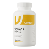 OstroVit Omega 3 D3 + K2, 90 kapsułek - miniaturka zdjęcia produktu