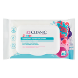Cleanic Junior, nawilżany papier toaletowy, bubble gum, 40 sztuk - miniaturka zdjęcia produktu