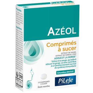 Azeol, smak miętowy, 30 tabletek do ssania - zdjęcie produktu