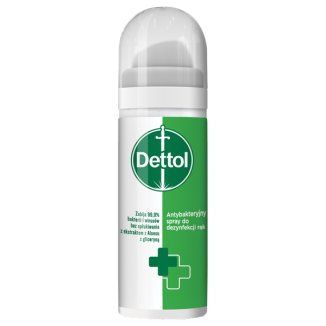 Dettol, antybakteryjny spray do dezynfekcji rąk, 50 ml - zdjęcie produktu