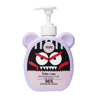 Yope Kokos i Mięta, naturalne mydło w płynie do rąk dla dzieci, 400 ml - zdjęcie produktu
