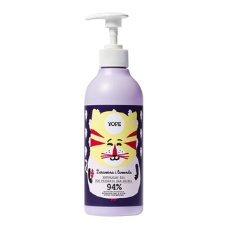 Yope Żurawina i Lawenda, naturalny żel pod prysznic dla dzieci, 400 ml USZKODZONE OPAKOWANIE - zdjęcie produktu