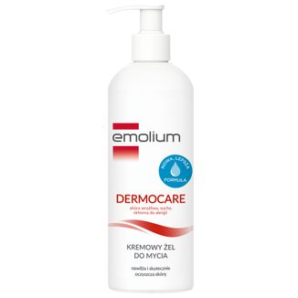 Emolium Dermocare, kremowy żel do mycia, od 1 miesiąca, 400 ml - zdjęcie produktu