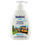 Bobini Kids, antybakteryjne mydełko do rączek, z dozownikiem, mango, 300 ml - miniaturka zdjęcia produktu
