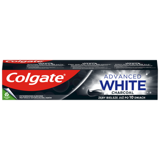 Colgate Advanced White Charcoal, pasta do zębów z aktywnym węglem, 100 ml - zdjęcie produktu