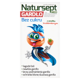 Natursept Med Gardło, lizaki bez cukru, powyżej 3 lat, smak truskawkowy, 6 sztuk - miniaturka zdjęcia produktu