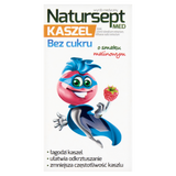 Natursept Med Kaszel, lizaki bez cukru, powyżej 3 lat, smak malinowy, 6 sztuk KRÓTKA DATA - miniaturka zdjęcia produktu