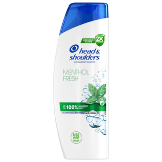 Head & Shoulders Menthol Fresh, szampon przeciwłupieżowy, 400 ml - zdjęcie produktu