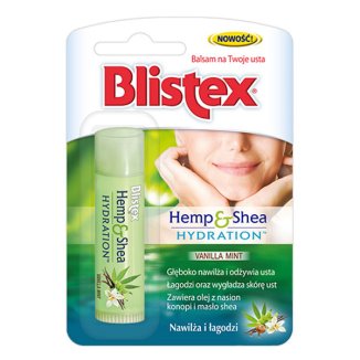 Blistex Hemp & Shea Hydration, balsam do ust, 4,25 g - zdjęcie produktu