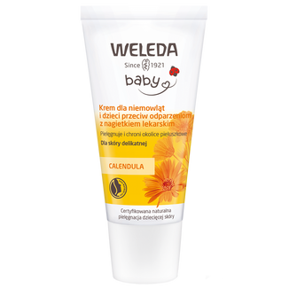 Weleda Calendula, krem przeciw odparzeniom, nagietek lekarski, 30 ml - zdjęcie produktu
