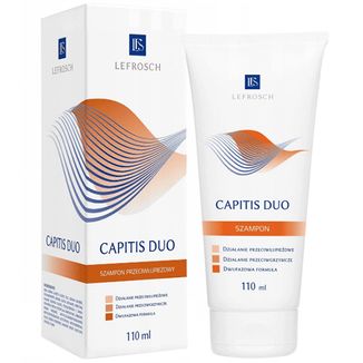 Lefrosch Capitis Duo, szampon przeciwłupieżowy i przeciwgrzybiczy, 110 ml - zdjęcie produktu
