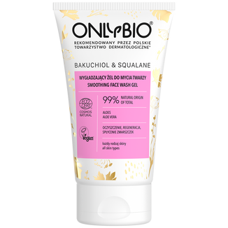 OnlyBio Bakuchiol & Skwalan, wygładzający żel do mycia twarzy, 150 ml - zdjęcie produktu