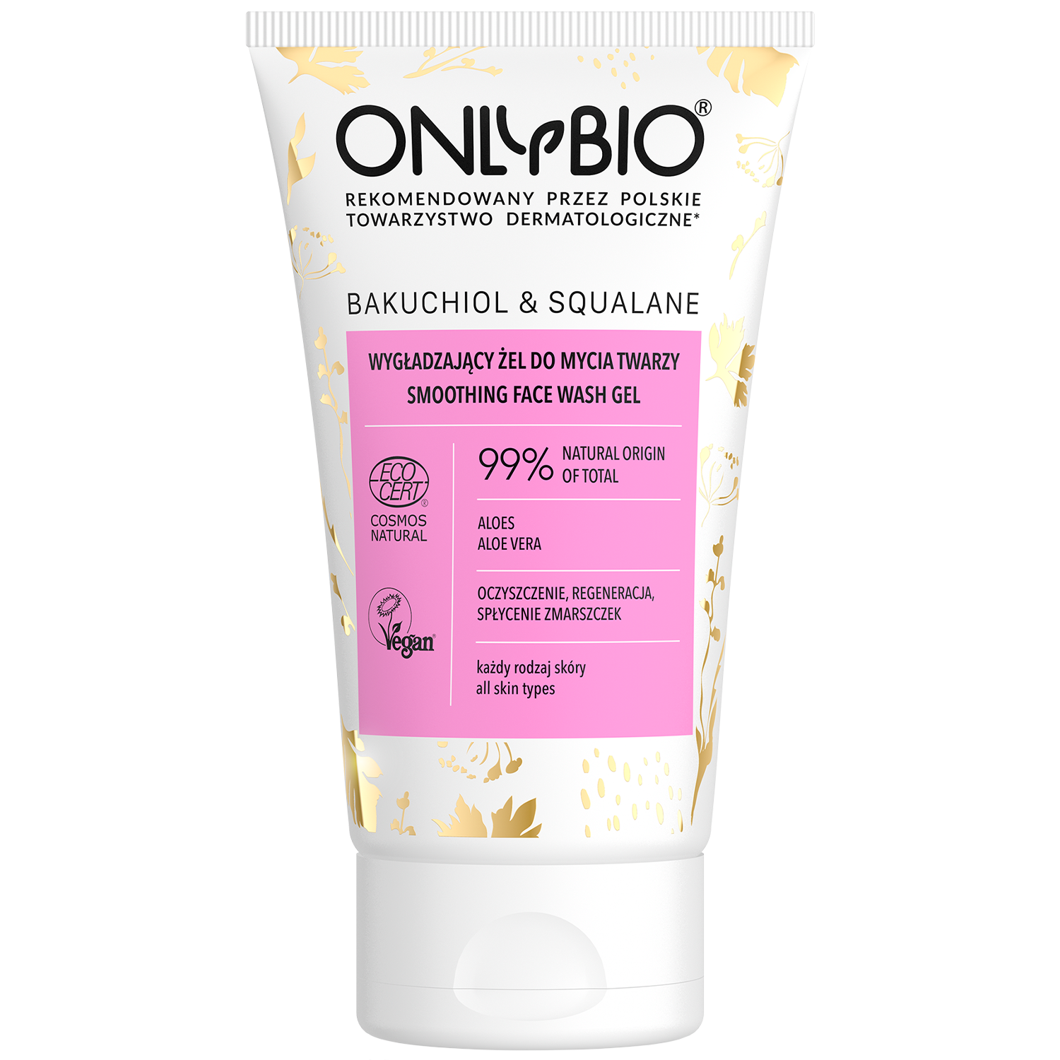 Onlybio OnlyBio Bakuchiol & Skwalan, glättend Gesichtsreinigungsgel, 150 ml — Inhaltsstoffe und Bewertung