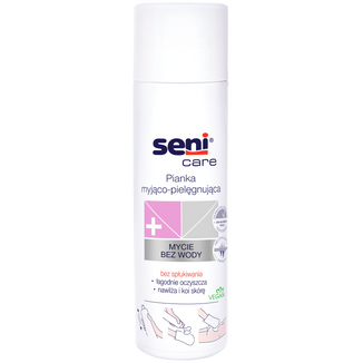 Seni Care, pianka myjąco-pielęgnacyjna do ciała, bez użycia wody, 500 ml - zdjęcie produktu