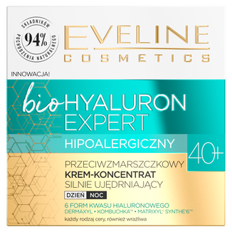Eveline Cosmetics Bio Hyaluron Expert 40+, przeciwzmarszczkowy krem-koncentrat, 50 ml - zdjęcie produktu