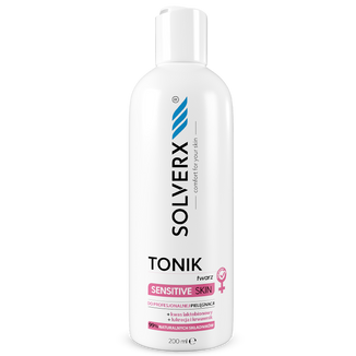 Solverx Sensitive Skin, tonik do twarzy, 200 ml - zdjęcie produktu