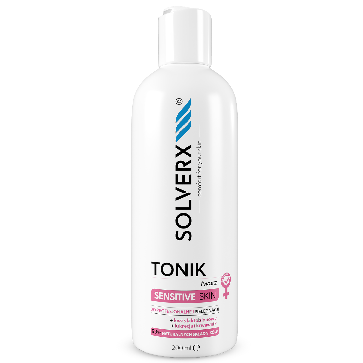 Solverx Solverx Sensitive Skin, Gesichtstonikum, 200 ml — Inhaltsstoffe und Bewertung