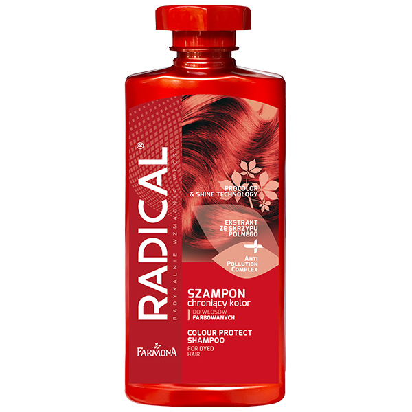 Radical Radical, Shampoo schützend Farbe für coloriertes Haar, 400 ml — Inhaltsstoffe und Bewertung