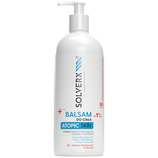Solverx Atopic Skin, balsam do ciała, 400 ml Solverx Atopic Skin, balsam do ciała, 400 ml - zdjęcie produktu