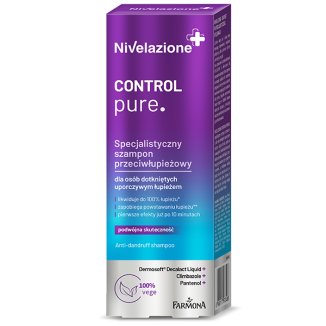 Farmona Nivelazione Control Pure, specjalistyczny szampon przeciwłupieżowy, 100 ml - zdjęcie produktu
